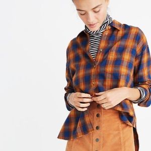 Madewell Flannel Shirt. Size: Small VGUC